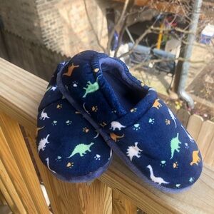 Boys 11/12 T Dino Slippers